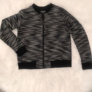 Almost Famous Zip Up Cardigan Size Medium